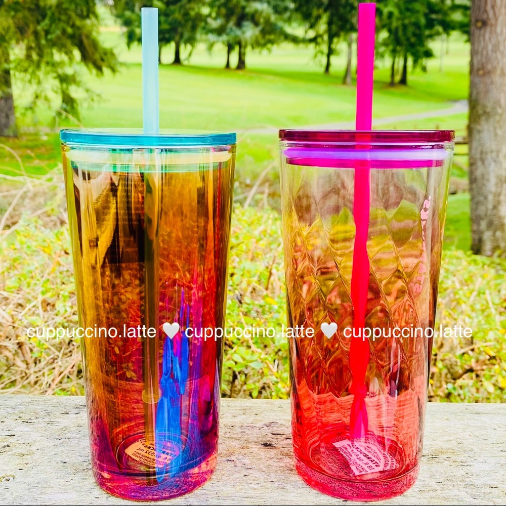 🌈LAST SET🌷Starbucks 2021 Glass Tumblers Bundle - Picture 2 of 13